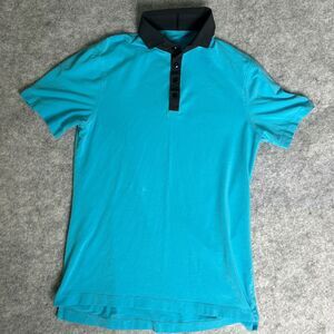 Lululemon Mens Size MEDIUM Polo Blue